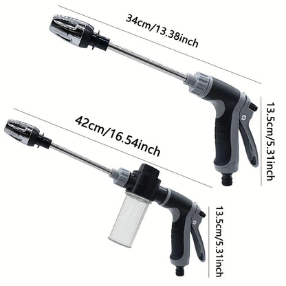 High-Pressure Hose Nozzle — Car Wash & Garden Sprayer