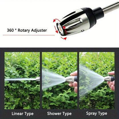 High-Pressure Hose Nozzle — Car Wash & Garden Sprayer